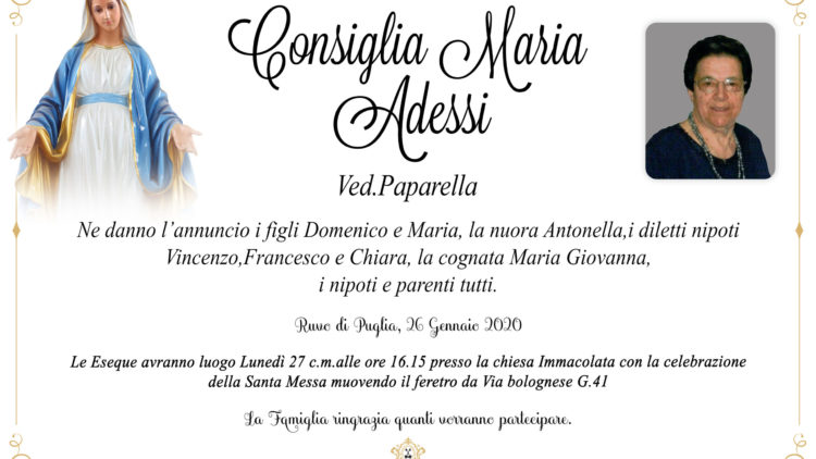 Consiglia Maria Adessi