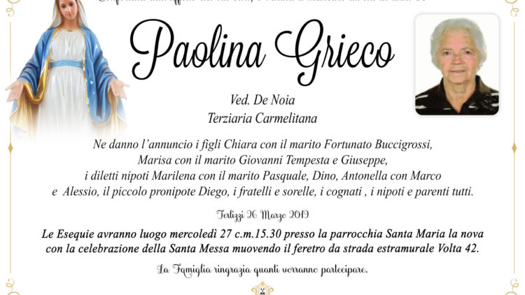 Paolina Grieco