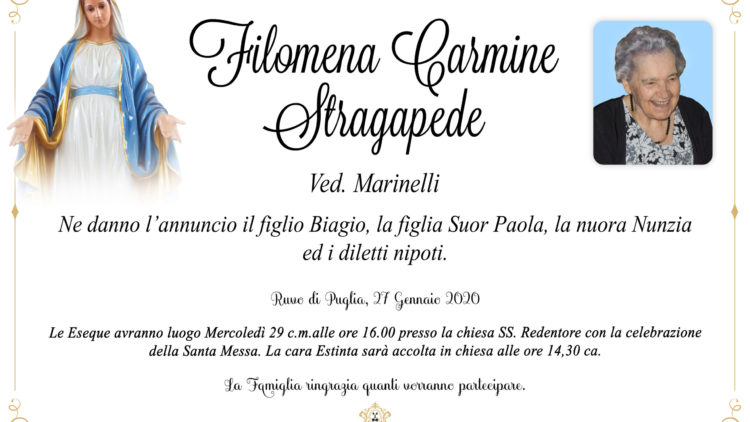 Filomena Carmine Stragapede