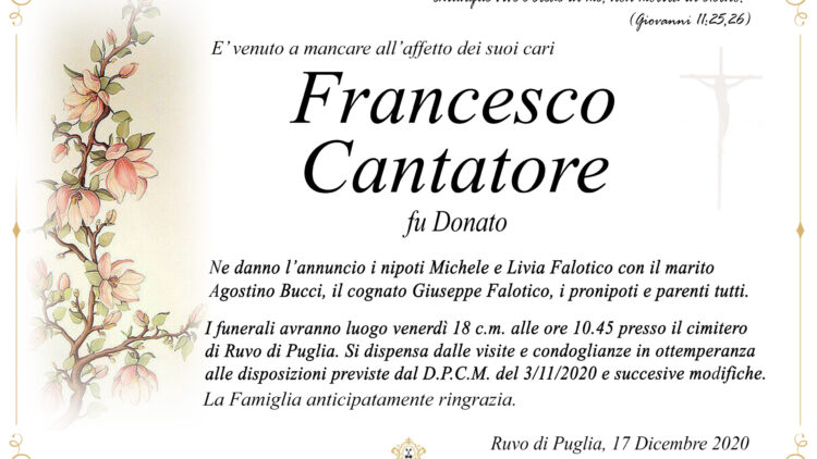 Francesco Cantatore