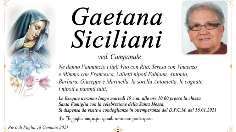 Gaetana Siciliani