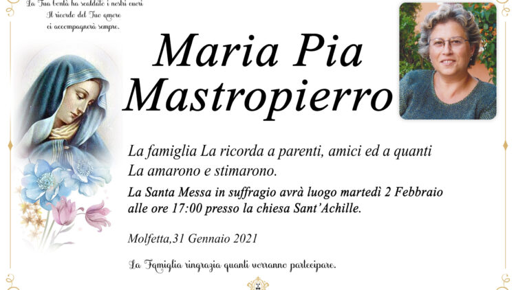 Maria Pia Mastropierro