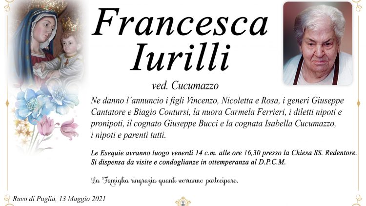 Francesca Iurilli ved. Cucumazzo