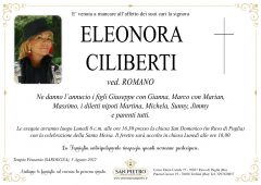 Eleonora Ciliberti  ved. Romano