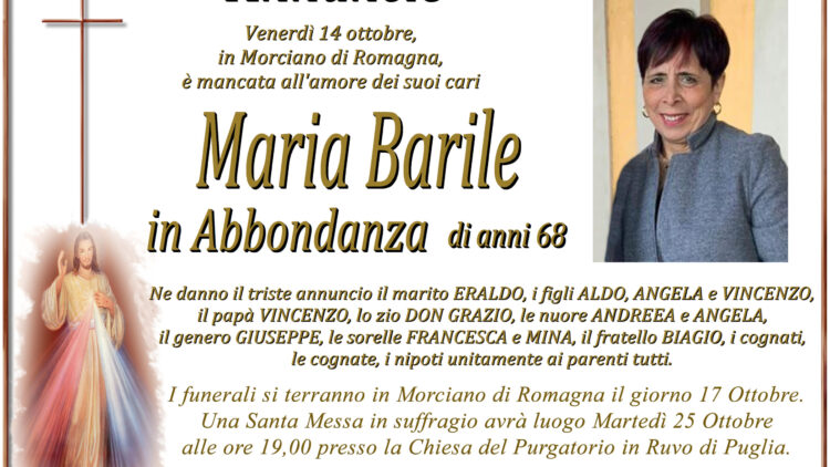 Maria Barile in Abbondanza