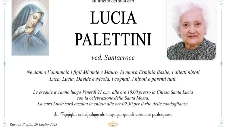 Lucia Palettini ved. Santacroce