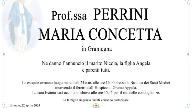 Prof.ssa Maria Concetta Perrini