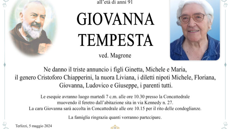 Giovanna Tempesta ved. Magrone