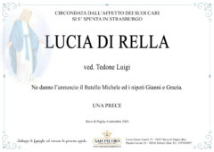 Lucia Di Rella ved. Tedone