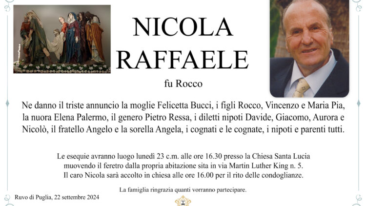 NICOLA RAFFAELE