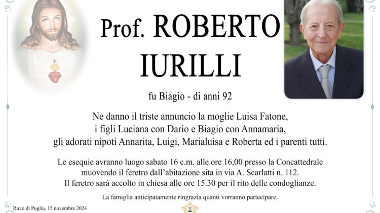 Prof. ROBERTO IURILLI