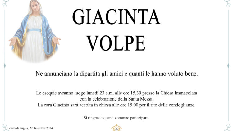 Giacinta Volpe